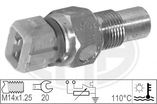 датчик, температура на охладителната течност