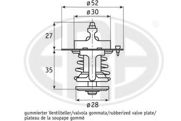 термостат, охладителна течност