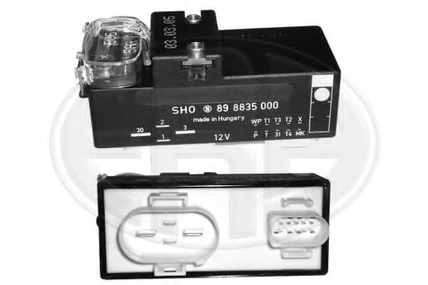 реле, допълнителна работа на вентилатор на радиатора