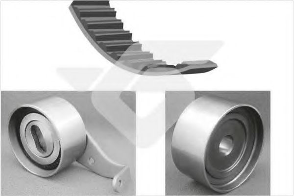 комплект ангренажен ремък KH 121