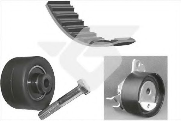 комплект ангренажен ремък KH 142