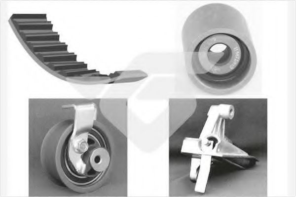 комплект ангренажен ремък KH 150