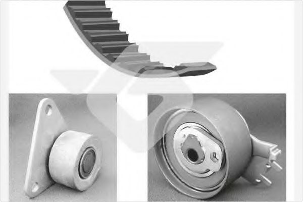 комплект ангренажен ремък KH 154