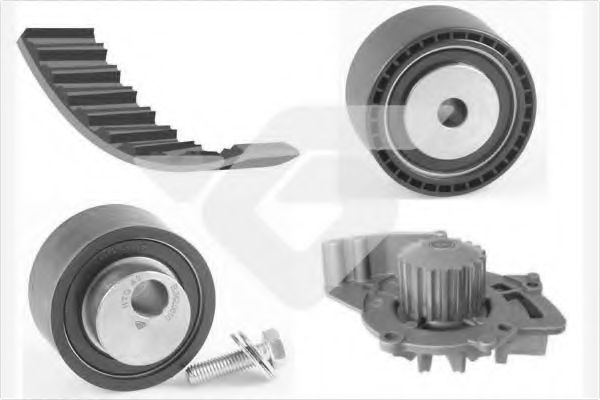 водна помпа+ к-кт ангренажен ремък KH 197WP60