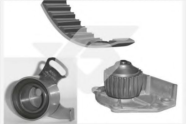 водна помпа+ к-кт ангренажен ремък KH 280WP15