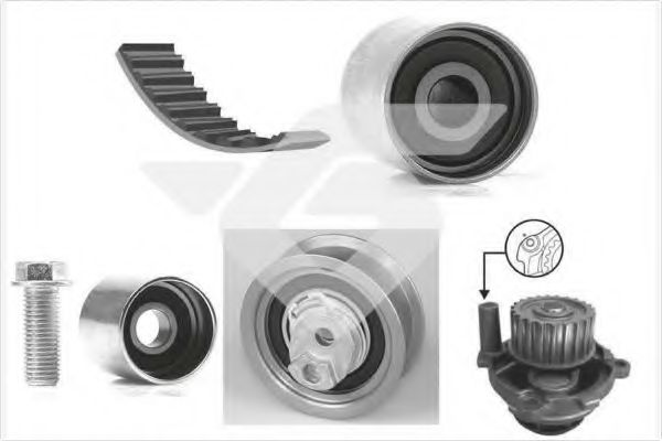 водна помпа+ к-кт ангренажен ремък KH 333WP73