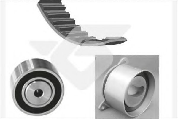 комплект ангренажен ремък KH 373