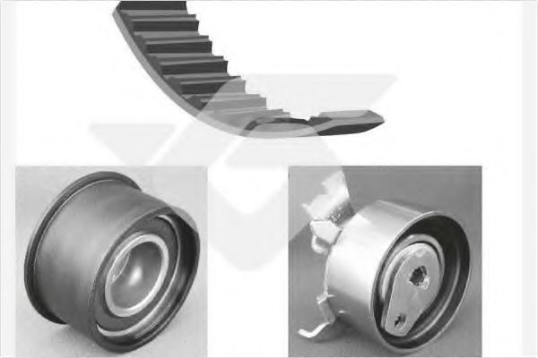 комплект ангренажен ремък KH 407