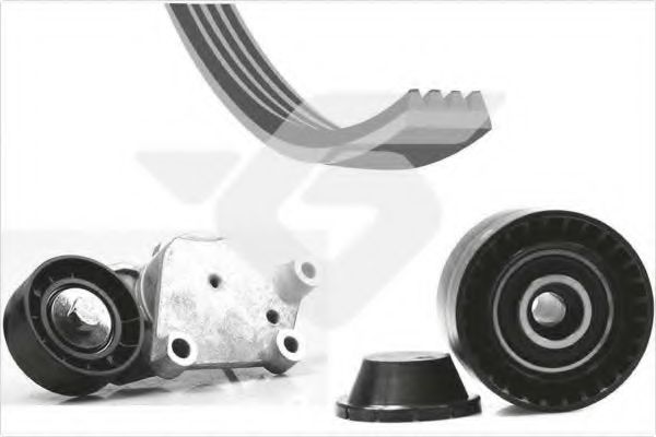 комплект пистов ремък KHV 132