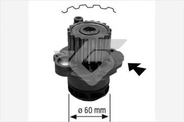 водна помпа WP126