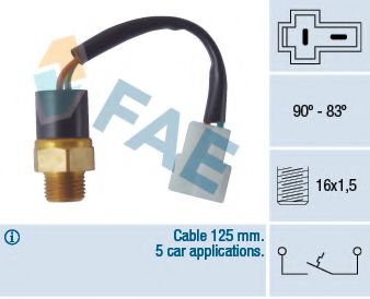 термошалтер, вентилатор на радиатора 36360