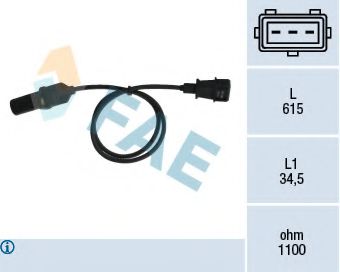 датчик обороти, управление на двигателя 79005