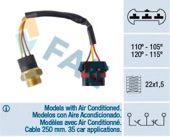 термошалтер, вентилатор на радиатора 38065