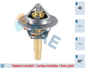термостат, охладителна течност
