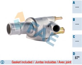 термостат, охладителна течност