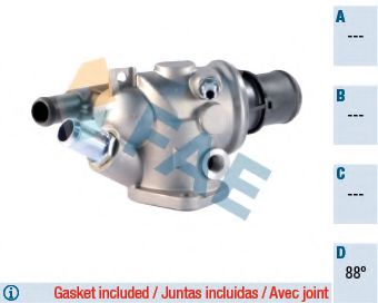термостат, охладителна течност