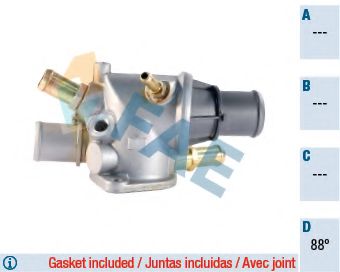 термостат, охладителна течност