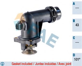 термостат, охладителна течност