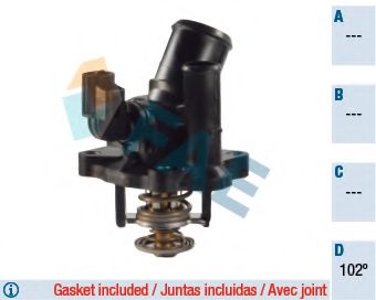 термостат, охладителна течност