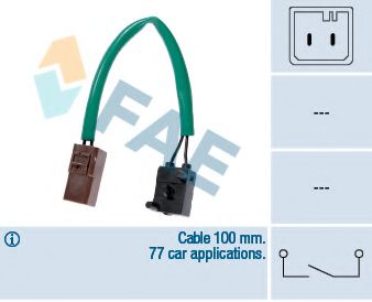 ключ, задействане на съединителя (Geschwindigkeitsregelanlag 24905