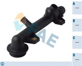 фланец за охладителната течност