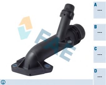 фланец за охладителната течност