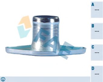 фланец за охладителната течност