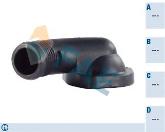 фланец за охладителната течност