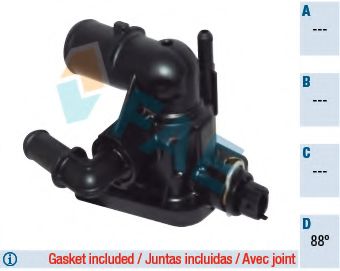 термостат, охладителна течност