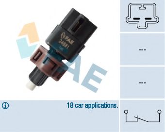 ключ за спирачните светлини 24681