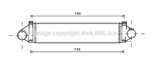 интеркулер (охладител за въздуха на турбината)