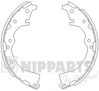 комплект спирачна челюст J3502022