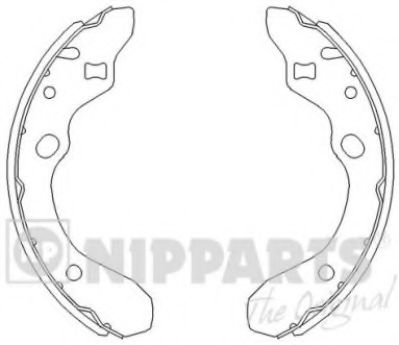 комплект спирачна челюст J3503036