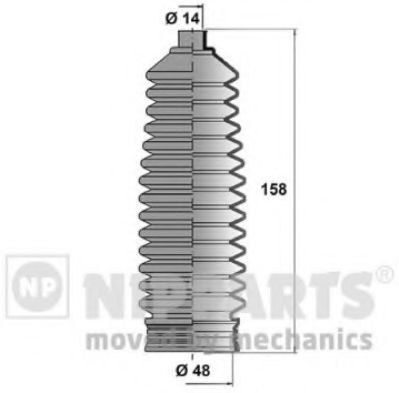 комплект маншон, кормилно управление J2840302