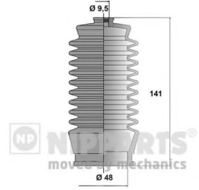 комплект маншон, кормилно управление J2842018