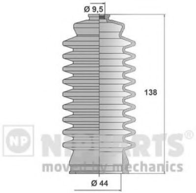 комплект маншон, кормилно управление J2852001