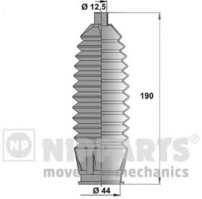комплект маншон, кормилно управление J2854005