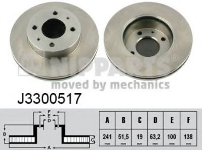спирачен диск J3300517