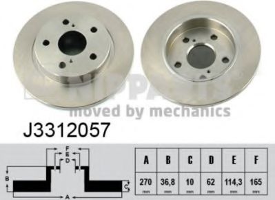 спирачен диск J3312057