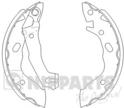 комплект спирачна челюст J3500503