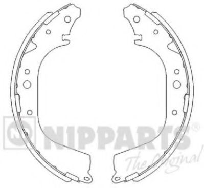комплект спирачна челюст