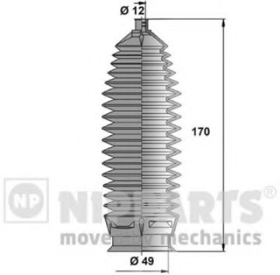 комплект маншон, кормилно управление N2840308