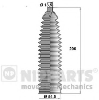 комплект маншон, кормилно управление N2840908