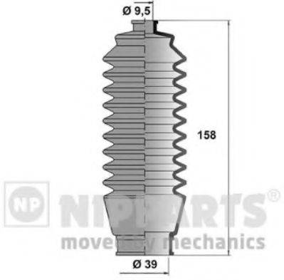 комплект маншон, кормилно управление N2842030
