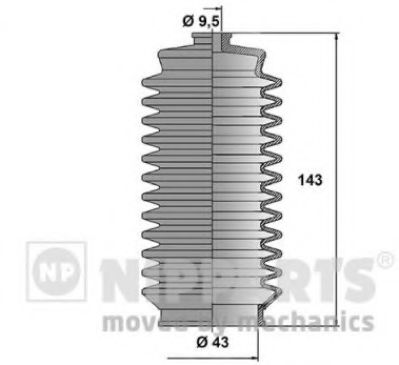 комплект маншон, кормилно управление N2842031