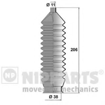 комплект маншон, кормилно управление N2843013