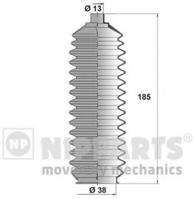 комплект маншон, кормилно управление N2843020