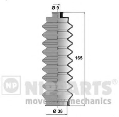 комплект маншон, кормилно управление N2844015