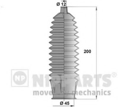комплект маншон, кормилно управление N2854009