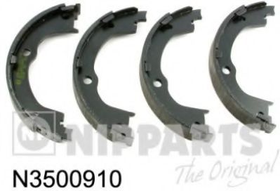 комплект спирачна челюст, ръчна спирачка N3500910
